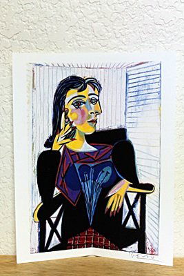 " Portait Of Dora Maar" By Pablo Picasso: Beautiful Original Lithographs In The Manner Of Pablo Picasso. orn in Málaga, Spain, in 1881, Pablo Picasso, became one of the greatest and most influential artists of the 20th century and the creato
