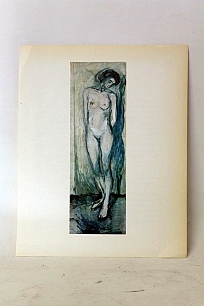 "Krotkia" Original Lithograph By Artist Munch.: Original Lithorgaph By Artist Munch. Painter Edvard Munch, born in 1863 in Löton, Norway, established a free-flowing, psychological-themed style all his own. His painting The Scream is one of the mos