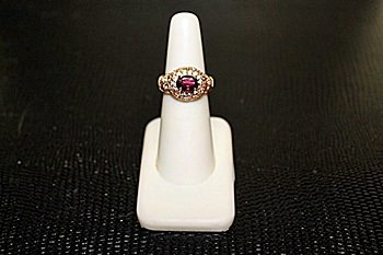Gorgeous Yellow Gold over Silver Sapphire & Diamond: Gorgeous Yellow Gold over Silver Sapphire & Diamond Ring. Sapphire approx 3 cts & Diamonds approx 1.5 cts VS1 color G.