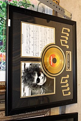 Bob Dylan's "Positively 4th Street" With Gold Album: Bob Dylan's "Positively 4th Street" With Gold Album