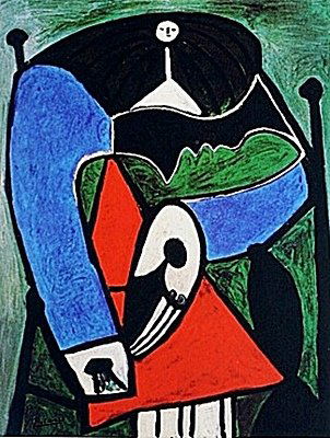 Limited Edition Picasso - Seated Woman - Collection: Attributed to Picasso from the Collection Domaine Picasso, "Seated Woman". Comes with COA. Edition size: 300.