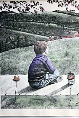 "TOMATO SOUP" BY THOMAS KERRY: "TOMATO SOUP" BY THOMAS KERRY, HAND SIGNED LIMITED EDITION SERIGRAPH, IMAGE SIZE: 23X29". ALL ITEMS COME UNFRAMED, HOWEVER FRAMING IS AVAILABLE AT ADDITIONAL COST. IN THE MANNER OF THOMAS KERRY, His p