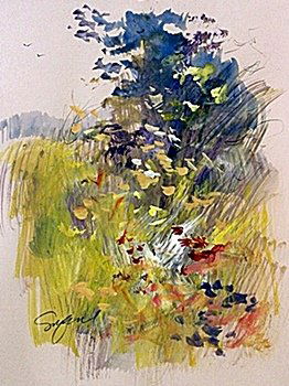 Original Water Color on Paper Hand Signed by Michael: This is a Michael Schofield hand signed Water Color made on arches quality paper . Artist Michael Schofield was born in Orlando, Florida in 1947. In that same year (1947), his family moved to Oakland,