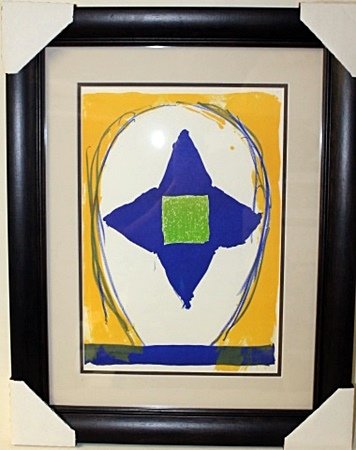 (ONE CENT LIFE portfolio) By Kimber Smith: Beautifully framed, double matted original lithograph from (One Cent Life) Published 1965 by Kimber Smith Born in 1933 in Boston, Massachusetts, Kimber Smith studied at the Art Students League in New