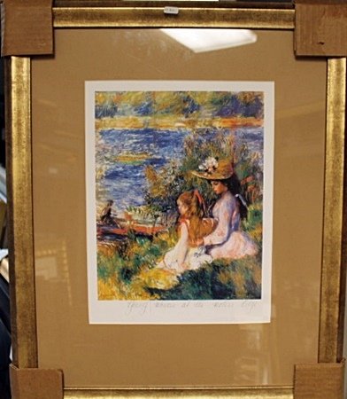 Limited Edition " Quai de Montebello, in Winter ": Limited Edition attributed to Edouard Cortès was born in Lagny, France on April 26, 1882. During his early lifetime, Paris was the center of the art world. Artist from across the globe traveled there