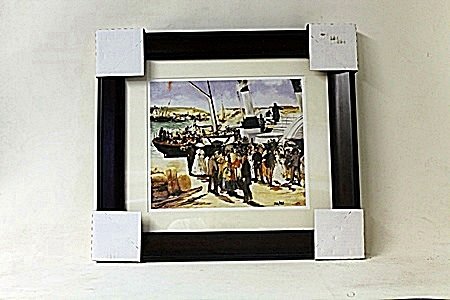 Framed Edouard Manet Lithograph (200E-EK): By Edouard Manet Framed Limited Edition Lithograph "Departure of the Folkstone Boat" Comes with COA