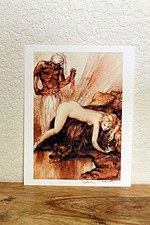 Lithograph From "La Nuit Et Le Moment" By Artist Louis: Unique Lithograph By Louis Icart. This Piece Of Art Does Come With A Certificate Of Authencity (C.O.A.). Louis Icart was born in Toulouse, France. He began drawing at an early age. He was particularly