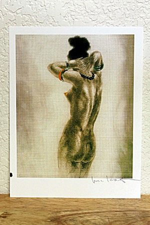 Lithograph From "La Nuit Et Le Moment" By Artist Louis: Unique Lithograph By Louis Icart. This Piece Of Art Does Come With A Certificate Of Authencity (C.O.A.). Louis Icart was born in Toulouse, France. He began drawing at an early age. He was particularly
