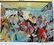 "Sidewalk Café" Double Signed By LeRoy Neiman AR223