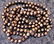 Chocolate Cultured Pearl Strand Necklace