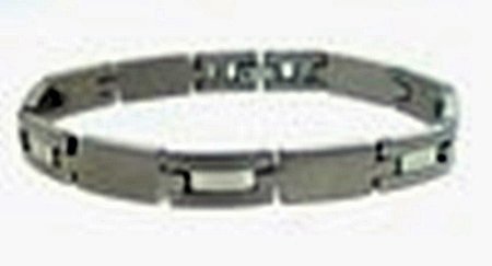 Men's Bold Titanium Bracelet: Men's Bold Titanium Bracelet SIZE 8.5"X9MM