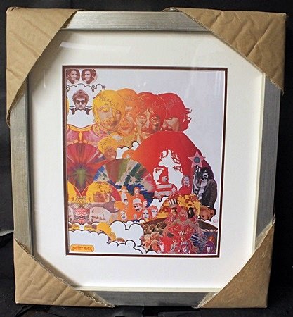 "AUDIO DNA" By PETER MAX (N): Lithograph, Out of the book; Approximately 18 x 16 In.