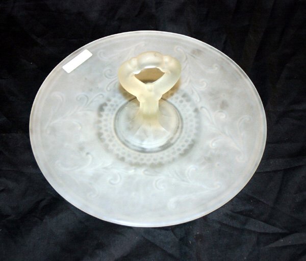 Satin Glass Candy Dish