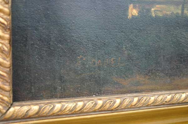 19th C Oil On Canvas American Landscape Painting - 2
