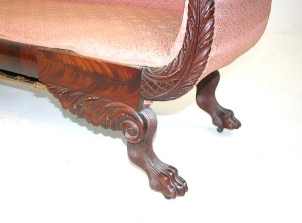 Period American Federal Mahogany Sofa. Circa 1830 - 2
