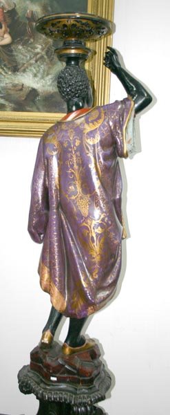 Life Size Polychromed Venetian Style Blackamoors - 6