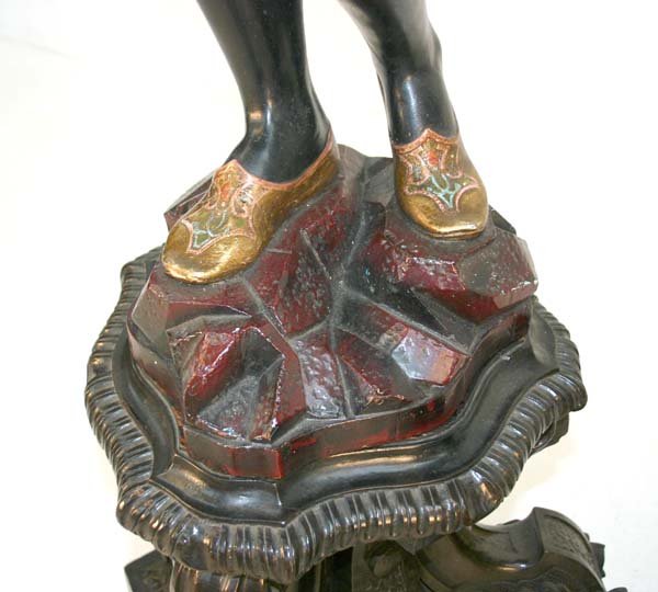 Life Size Polychromed Venetian Style Blackamoors - 9