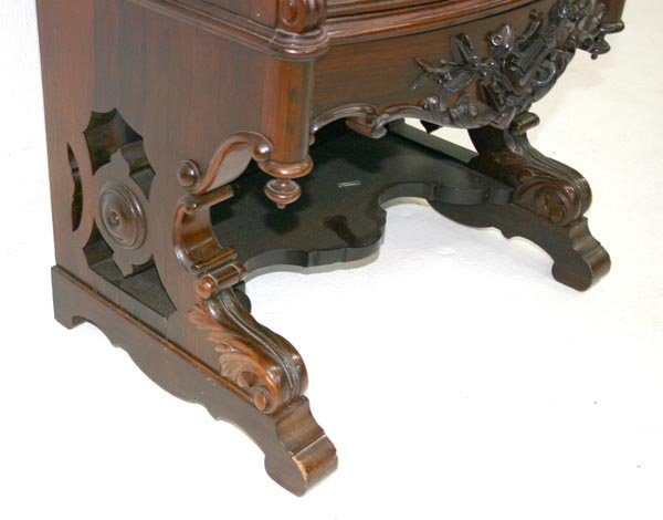 Rosewood Rococo Music Cabinet Attr. Meeks - 6