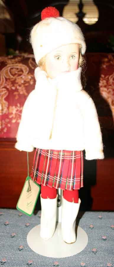 Effanbees Winter Four Season Doll 15.5": Effanbees Winter Four Season Doll 15.5"