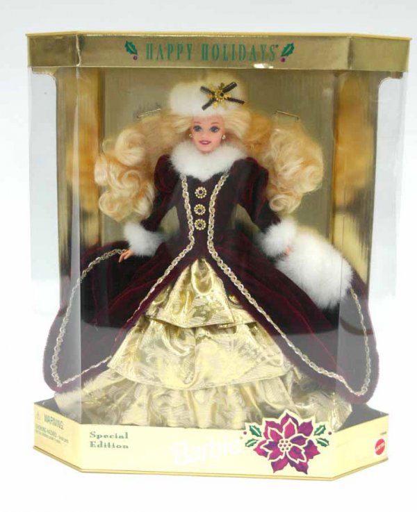 1996 special edition holiday barbie worth