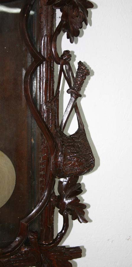 German Victorian Black Forest Wall Clock - 4