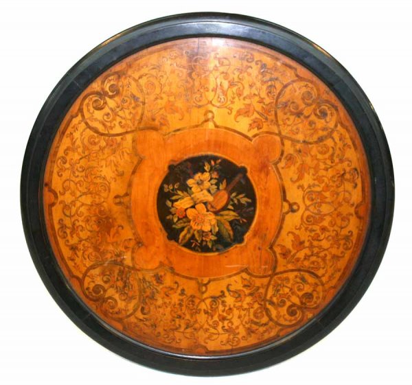 Rare Herter Bros Inlaid Center Table w/ Bronze Mnt - 4