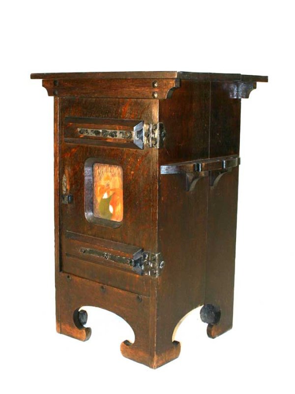 Possibly Stickley Arts & Crafts Oak Liquor Cabinet