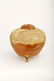 A HAN DYNASTY YELLOW GLAZED JAR AND COVER.C567 - 2