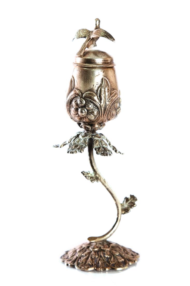 Spice box - silver. Russia-Poland. 19th century (1 of 2)