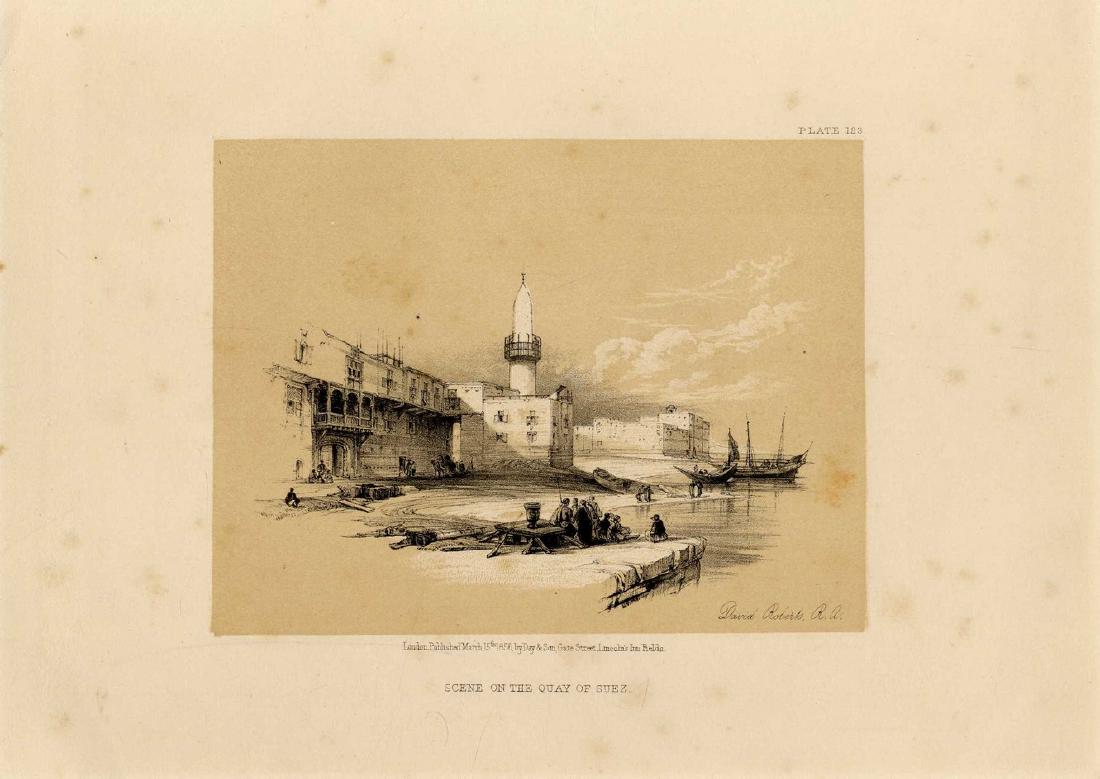 Nine Lithographs by David Roberts, London, 19th Century (1 of 3)