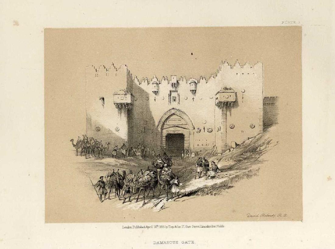 Collection of [8] Lithographs, Land of Israel and (1 of 4)