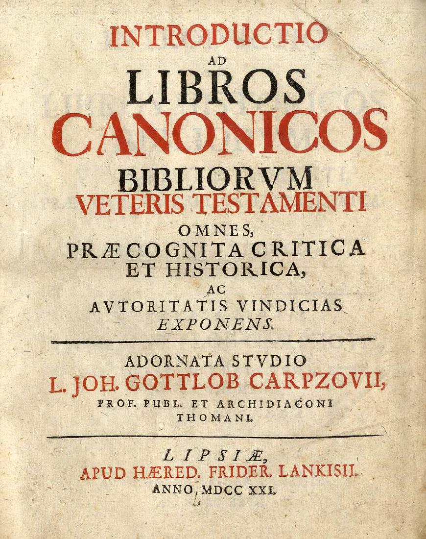 Collection of [3] Latin Books on the Bible and on the (1 of 9)