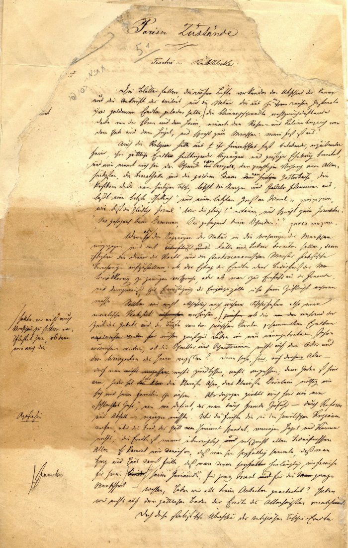 Article Hand Written and Signed by HaRav Shimshon (1 of 2)