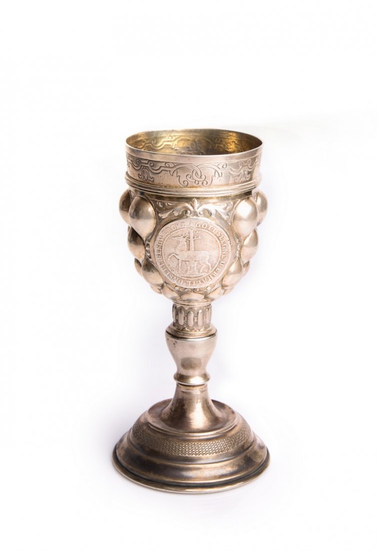 Alt Wien Silver Goblet, 1884. (1 of 2)