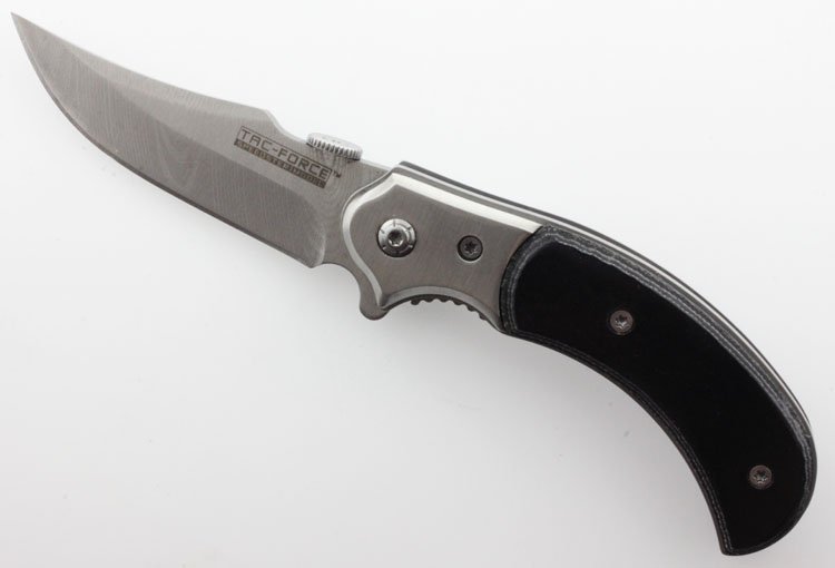 Knife - Tac-Force Speedster Model 6" Knife: Est $25 - 40 Tac-Force Speedster Model 6" Knife. Model TF-731MC-S with box.
