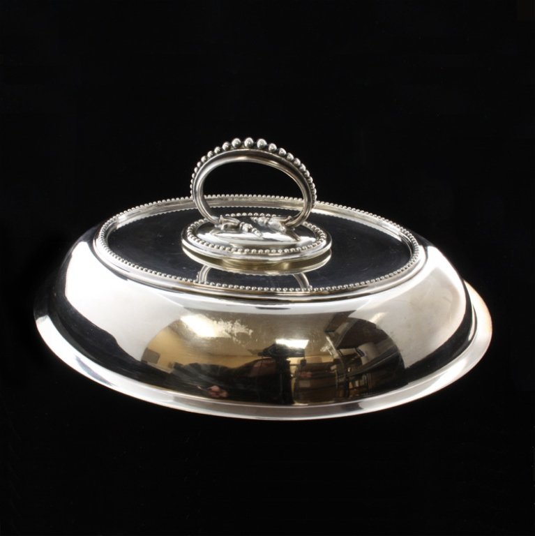 Walker & Hall Sheffield Silver Serving Platter