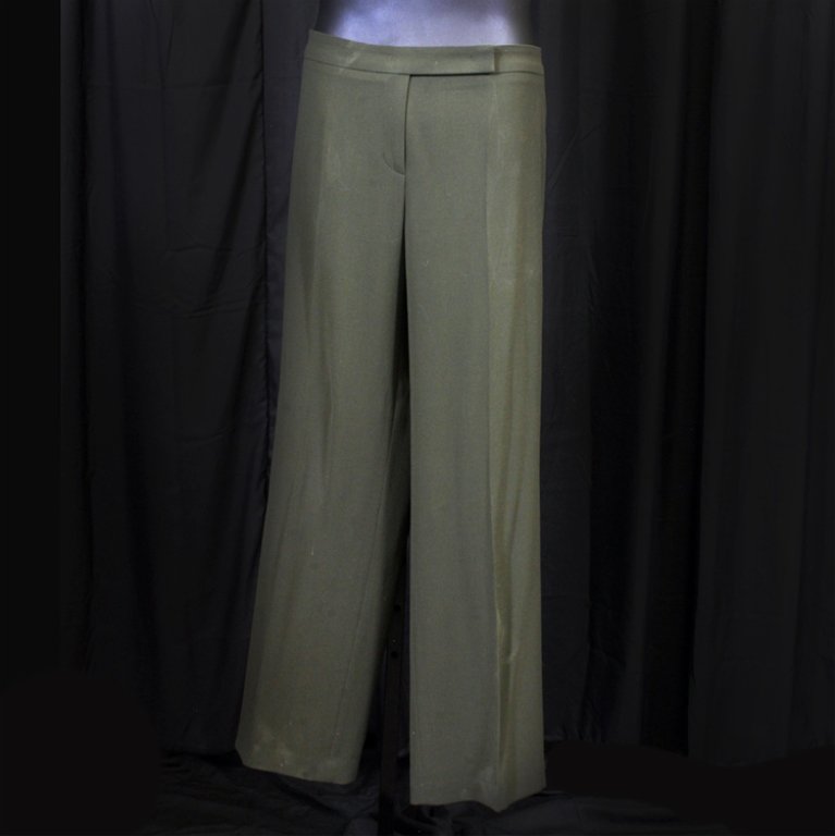 Escada Dress Pants: Est. $ 80 - 120 Forrest green Escada size 46 dress pants. 41" waist, 44" hips.