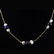 Pearl & Lapis Lazuli Necklace in Yellow Gold - 2