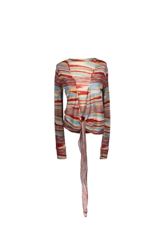 Missoni Sweater and Shirt: Est. $75 - 150 Missoni Sweater and Shirt. 2 piece set is Made in Italy. Probably size med-large. Unknown material. Good condition.
