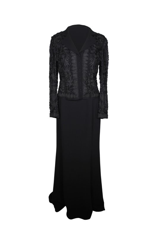 Escada Dress and Jacket: Est. $75 - 150 Escada Dress and Jacket. Size 40. Cotton and silk. Good condition.