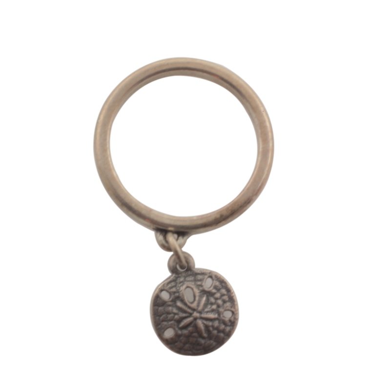 James Avery Sand Dollar Ring in Sterling: Est. $75 - 125 James Avery Sand Dollar Ring in Sterling. Sterling 2.2gr. Avery design with sand dollar charm design. Size 4.