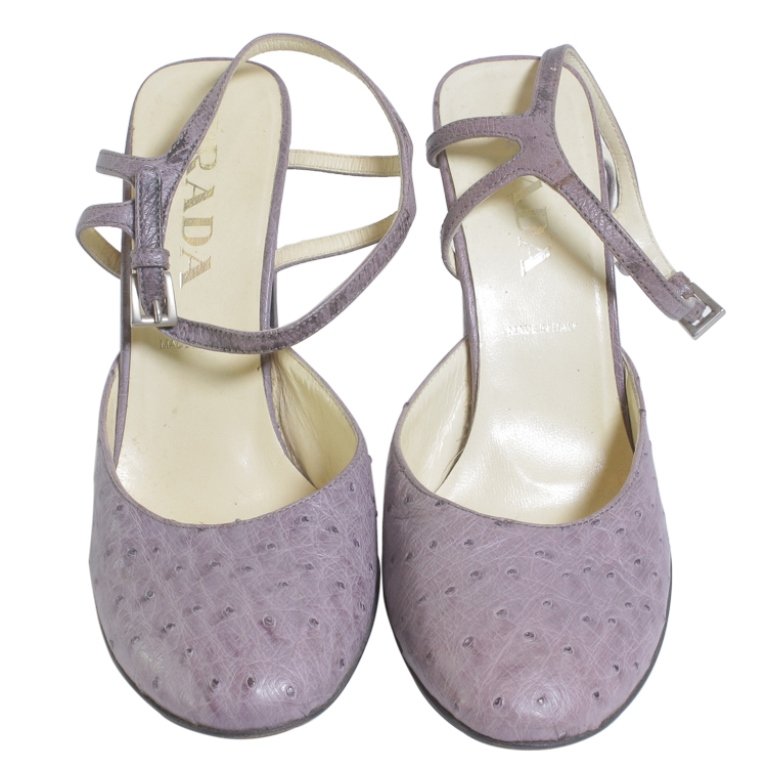 Prada Ladies Shoes: Est. $75 - 150 Prada Ladies Shoes. Marked Prada Made in Italy. 39. Vero Cuoio. Shoes have wear and condition issues that are normal with use. Comes with plastic Prada dust bag.