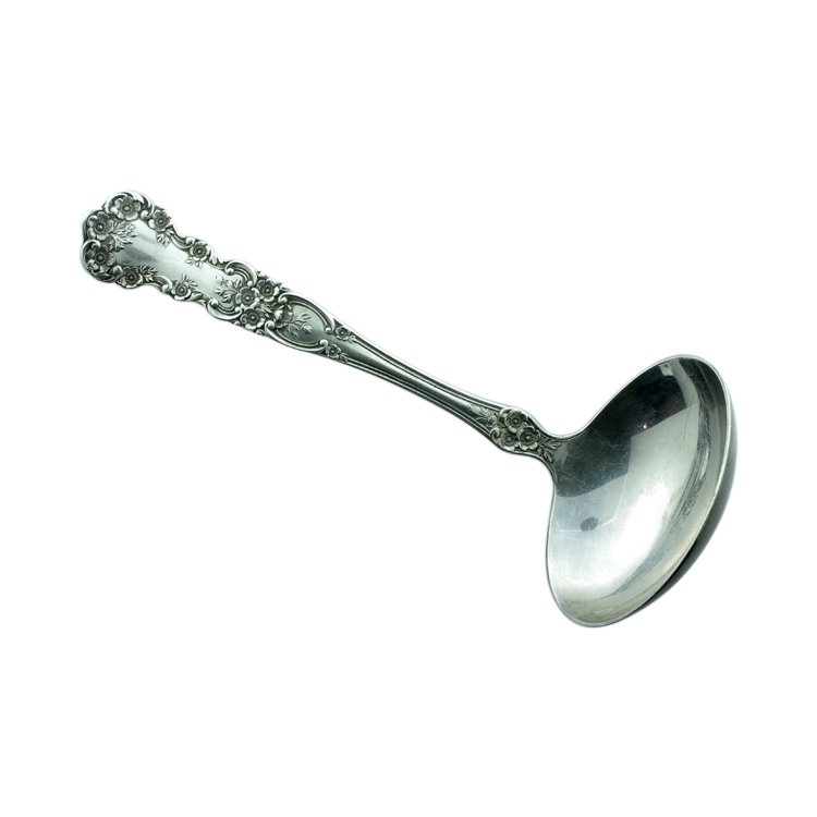 Gorham Buttercup Sterling Cream Ladle (1 of 3)