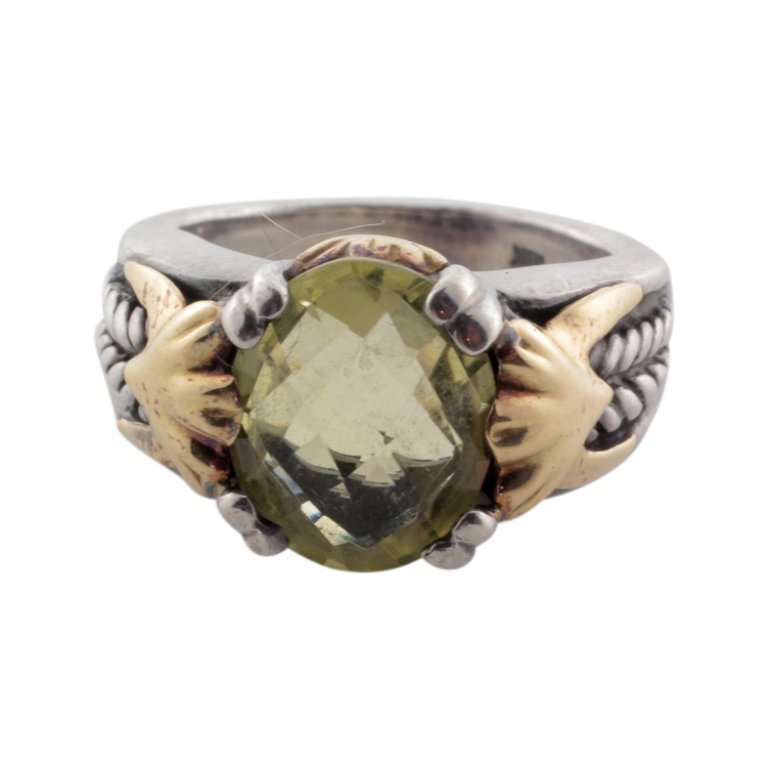 Samuel Benham Designer 18k & Ster. Ring (1 of 3)