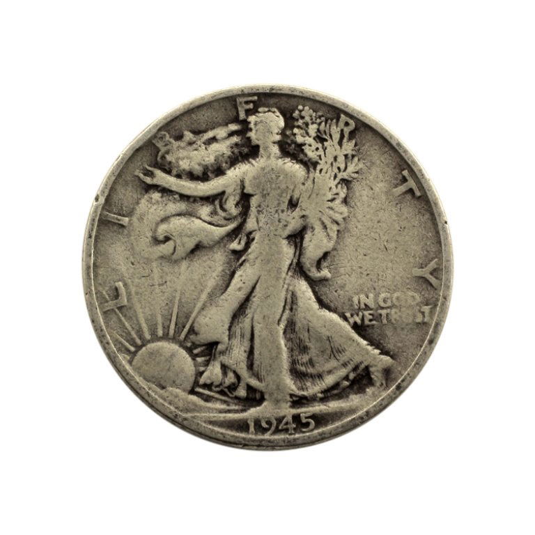1945 S Walking Liberty Half Dollar (1 of 2)
