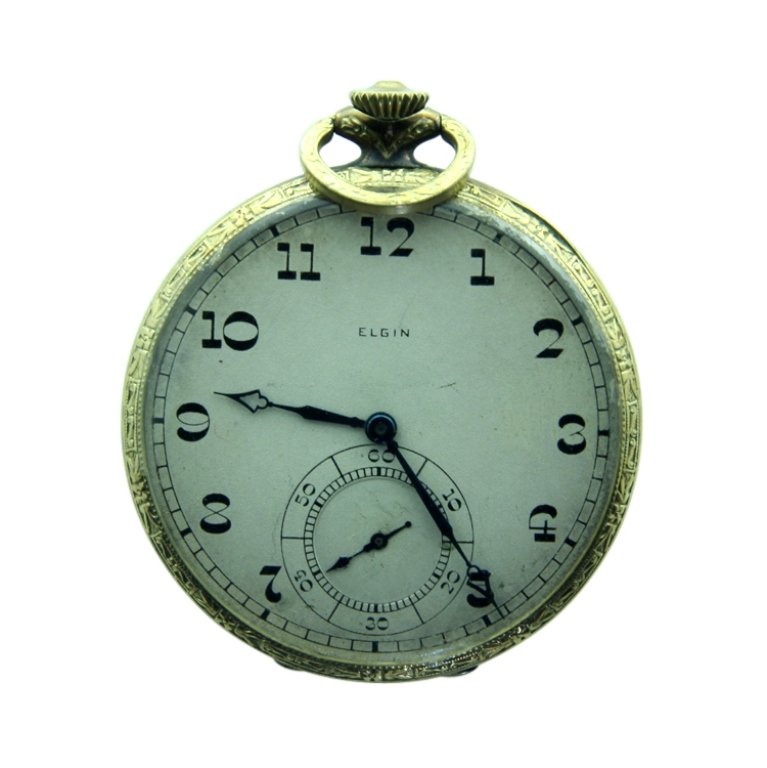 Elgin GM Wheeler 17J Pocketwatch (1 of 4)