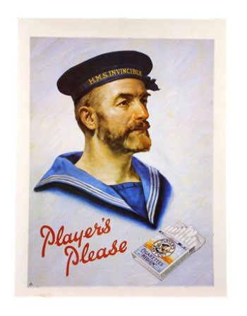 Players Cigarette Advertising Poster (1 of 2)