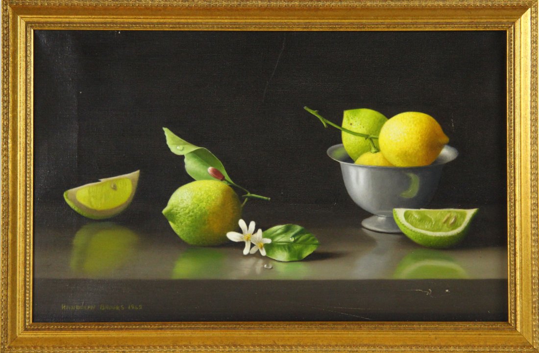 Randolph Brooks Oil Painting Lemons & Limes (1 of 3)