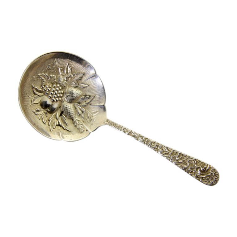 Kirk and Son Repousse Berry Spoon (1 of 3)