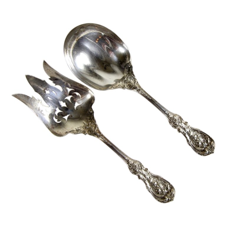 Reed and Barton Francis I Salad Serving Set (1 of 2)